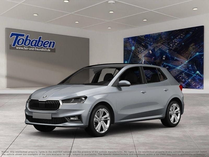 Silber Gebraucht 2024 Skoda Fabia Monte Carlo Limousine | 19.900 € (Guter Preis) - Bild 1/4
