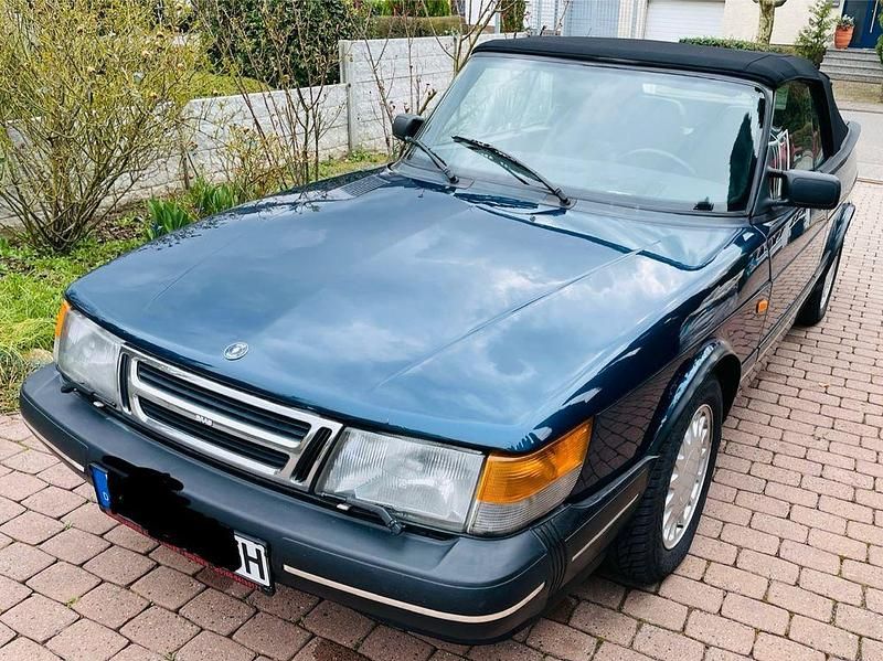Gebraucht Saab 900 Cabriolet 126 PS (92 kW) 1993 Blau Cabrio