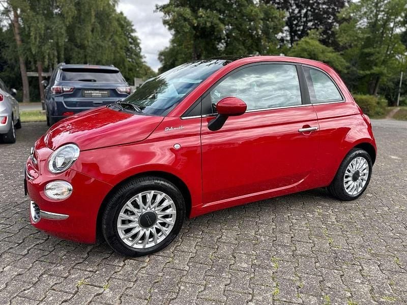 Rot Gebraucht 2023 Fiat 500 Dolcevita Kleinwagen | 13.990 € (Fairer Preis) - Bild 1/4