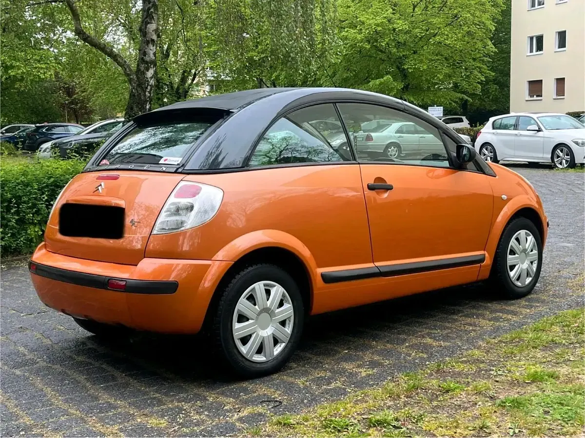 Gebraucht Citroën C3 109 PS (80 kW) 2003 Orange Cabrio