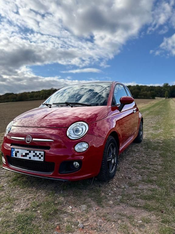 Rot Gebraucht 2013 Fiat 500S Limousine | 6.500 € (Superpreis) - Bild 1/4