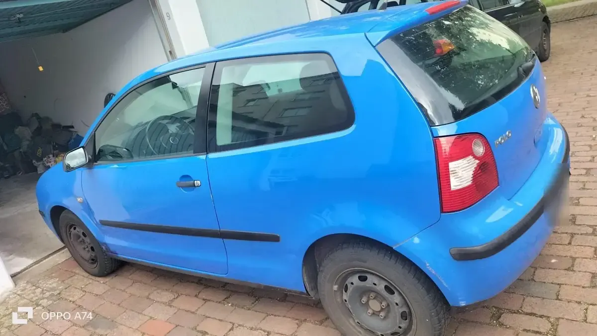 Gebraucht VW Polo 64 PS (47 kW) 2003 Blau Kleinwagen