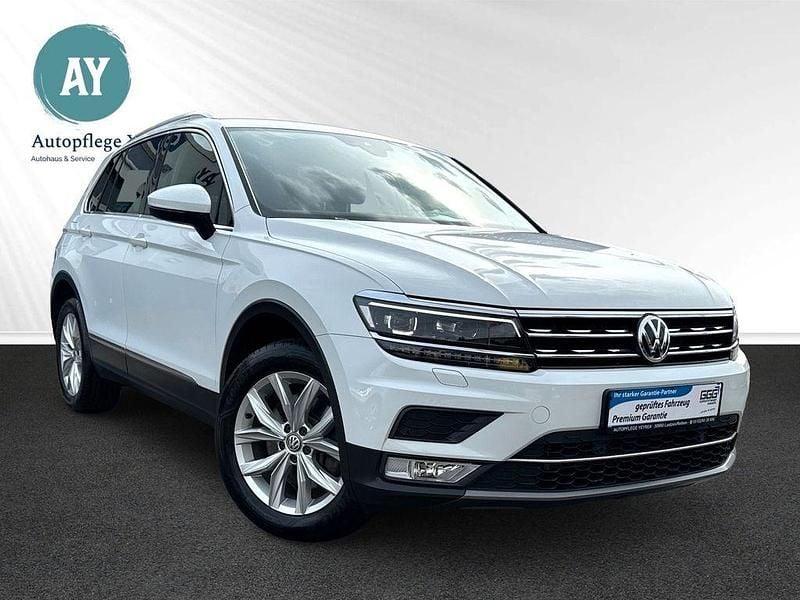 Weiß Gebraucht 2016 VW Tiguan Highline SUV | 22.450 € (Fairer Preis) - Bild 1/4