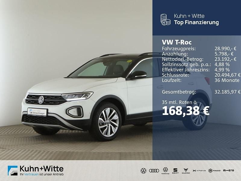 Gebraucht VW T-Roc Goal 150 PS (110 kW) 2024 Pure white SUV