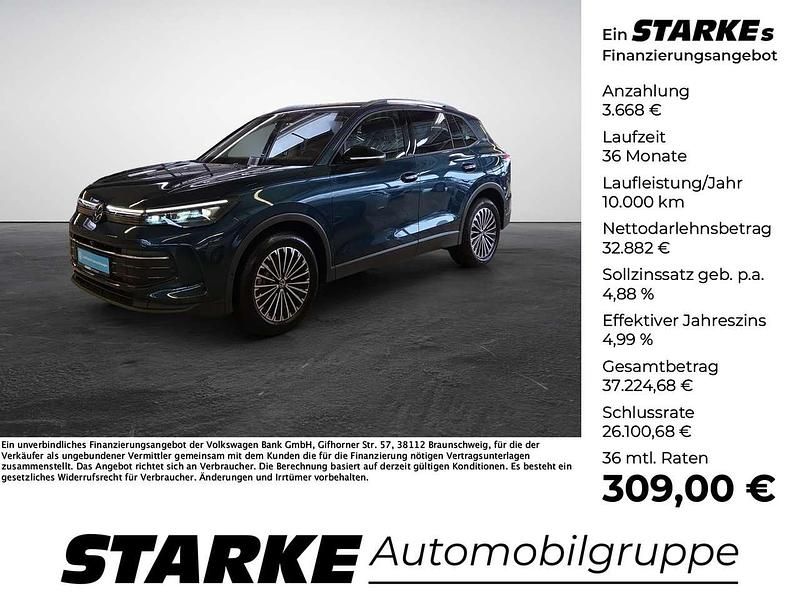 Blau Gebraucht 2025 VW Tiguan Goal SUV | 36.550 € (Superpreis) - Bild 1/4