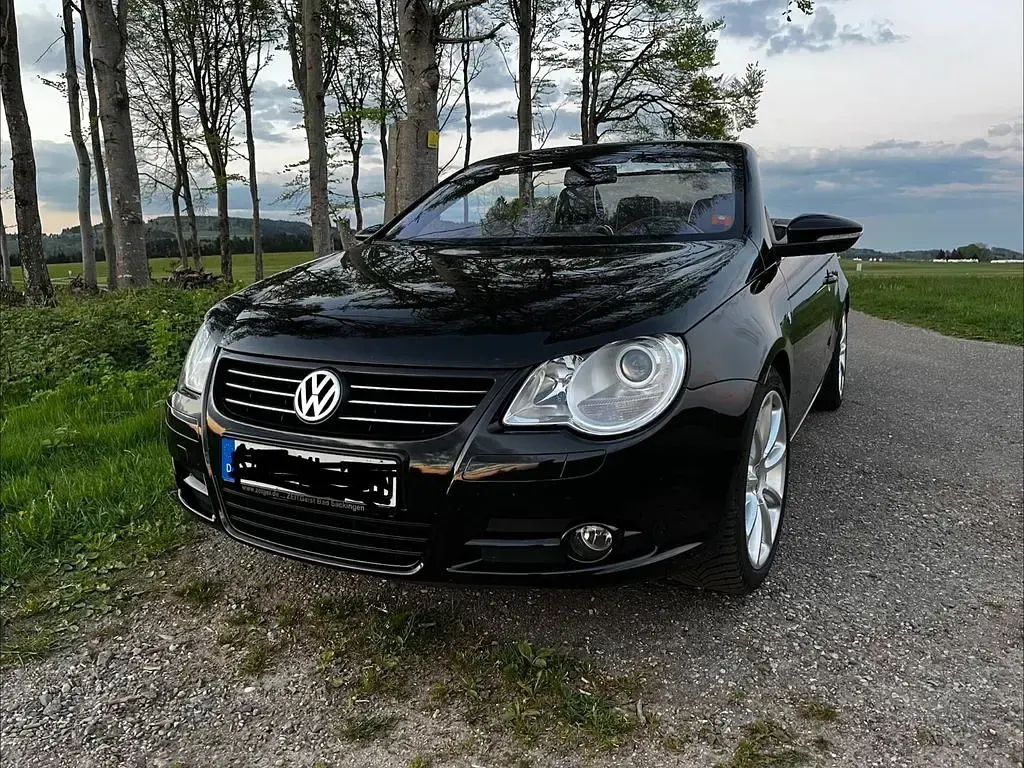 Gebraucht VW Eos Individual 140 PS (102 kW) 2008 Schwarz Cabrio