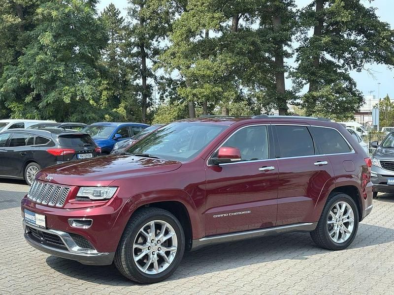 Rot Gebraucht 2017 Jeep Grand Cherokee Summit SUV | 24.900 € (Fairer Preis) - Bild 1/4