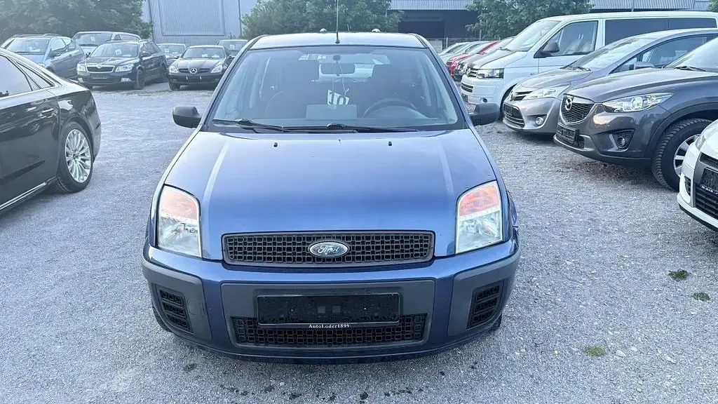 Gebraucht Ford Fusion 80 PS (58 kW) 2006 Blau Kleinwagen