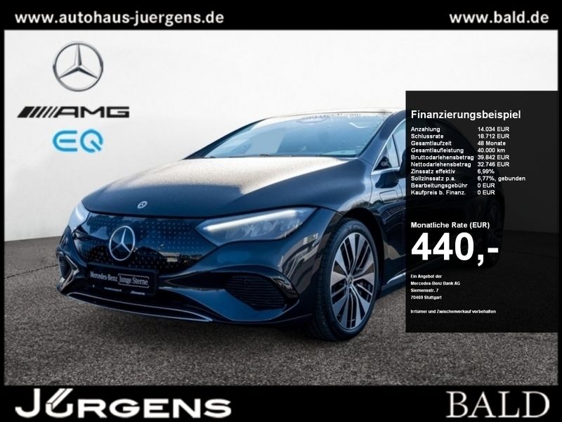 Grau graphitgrau metallic Gebraucht 2024 Mercedes EQE300 Electric Art Limousine | 48.770 € (Fairer Preis) - Bild 1/4