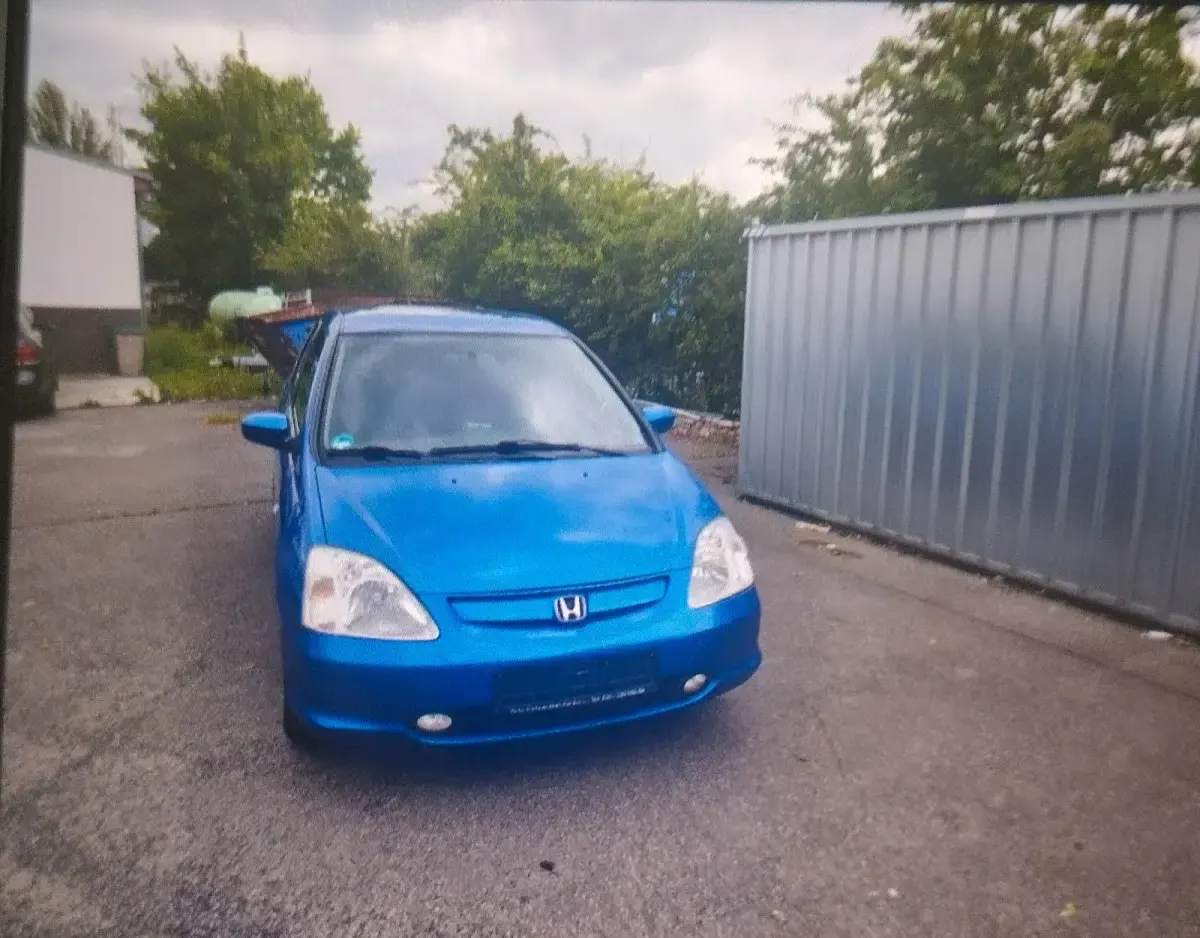 Gebraucht Honda Civic 2003 Blau Limousine