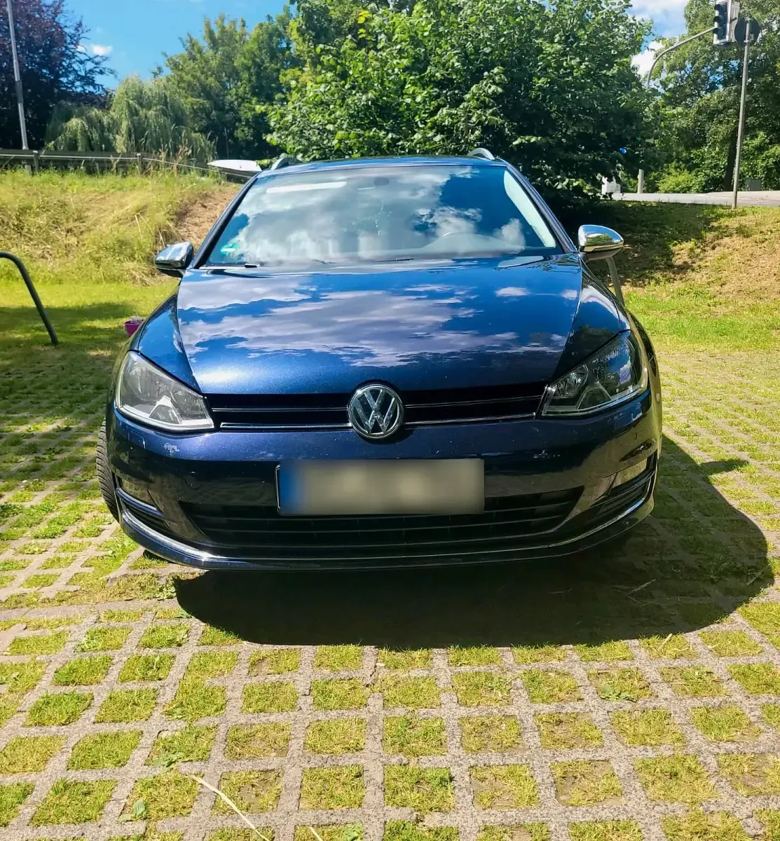 Gebraucht VW Golf VII LOUNGE 150 PS (110 kW) 2015 Blau Kombi