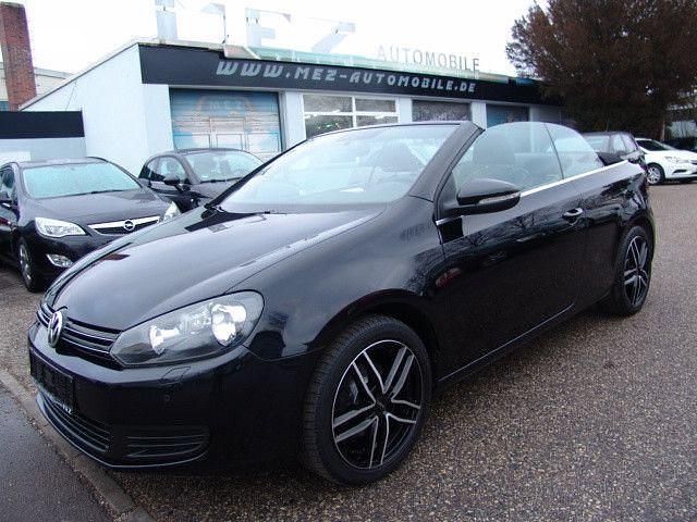 Gebraucht VW Golf Cabriolet 105 PS (77 kW) 2012 Deep black perleffekt Cabrio