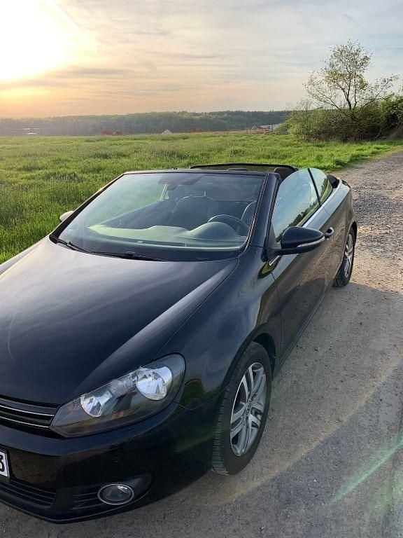 Gebraucht VW Golf Cabriolet 122 PS (89 kW) 2013 Schwarz Cabrio