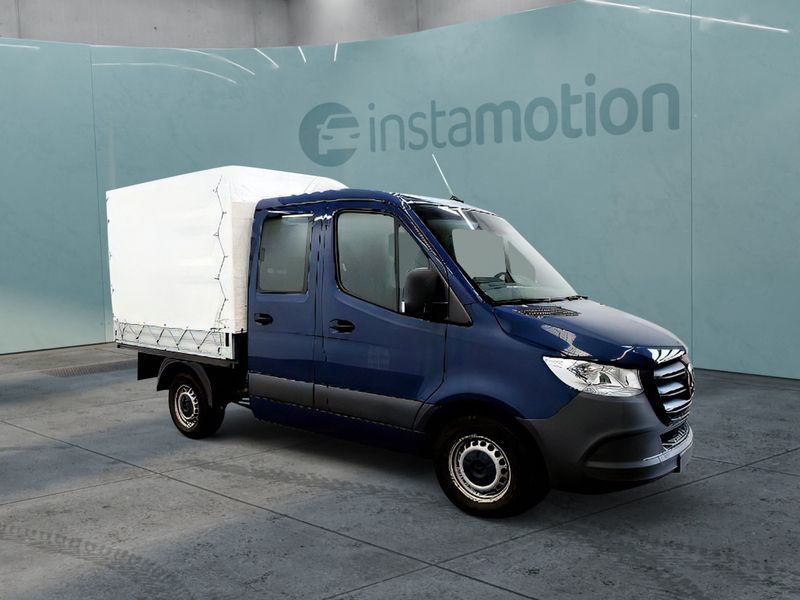 Blau Gebraucht 2022 Mercedes Sprinter Van | 36.588 € (Fairer Preis) - Bild 1/3