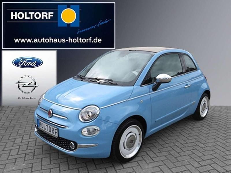 Blau Gebraucht 2019 Fiat 500C Cabrio | 13.480 € (Etwas zu teuer) - Bild 1/4