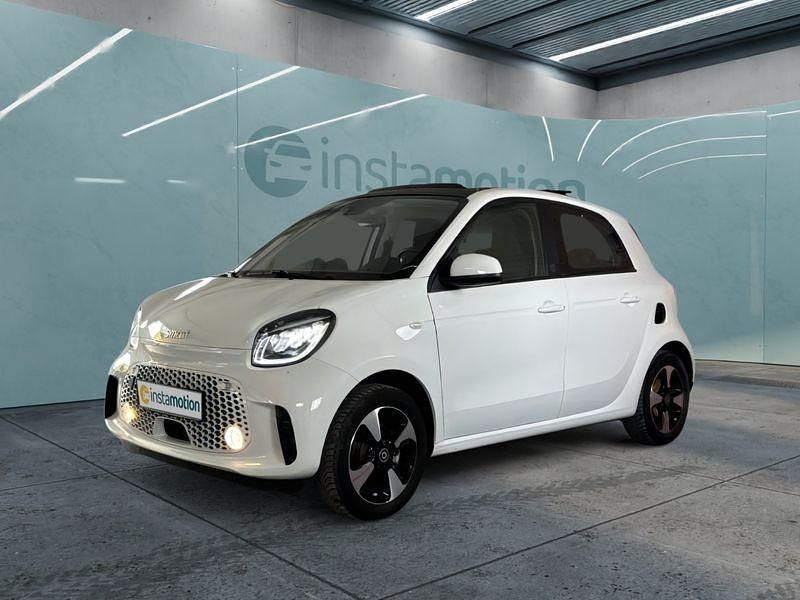Weiß Gebraucht 2020 Smart ForFour Electric Drive Kleinwagen | 13.649 € (Teuer) - Bild 1/4