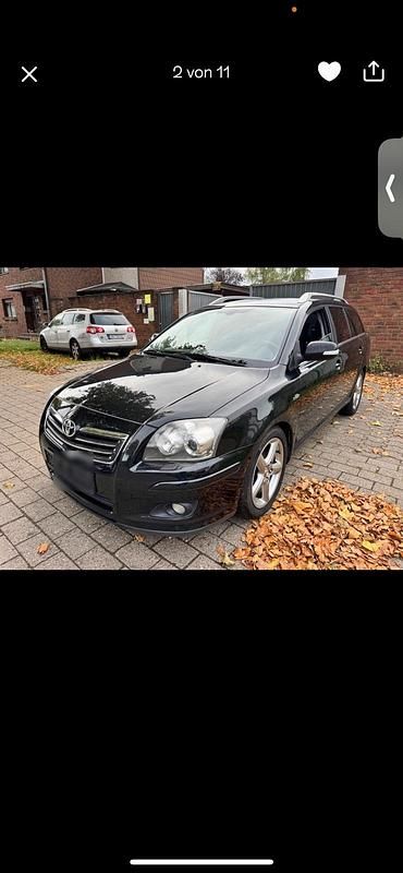 Schwarz Gebraucht 2007 Toyota Avensis Kombi | 1.999 € (Guter Preis) - Bild 1/4