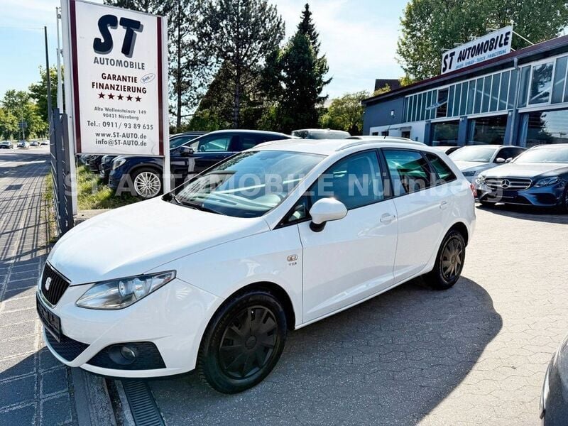 "candy" weiss Gebraucht 2011 Seat Ibiza Style Limousine | 4.700 € (Guter Preis) - Bild 1/4
