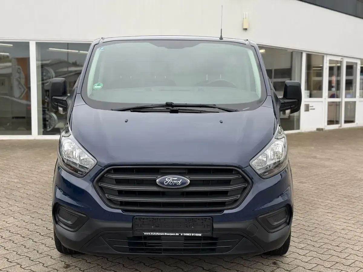 Gebraucht Ford Transit Custom 105 PS (77 kW) 2019 Blau Van / Kleinbus