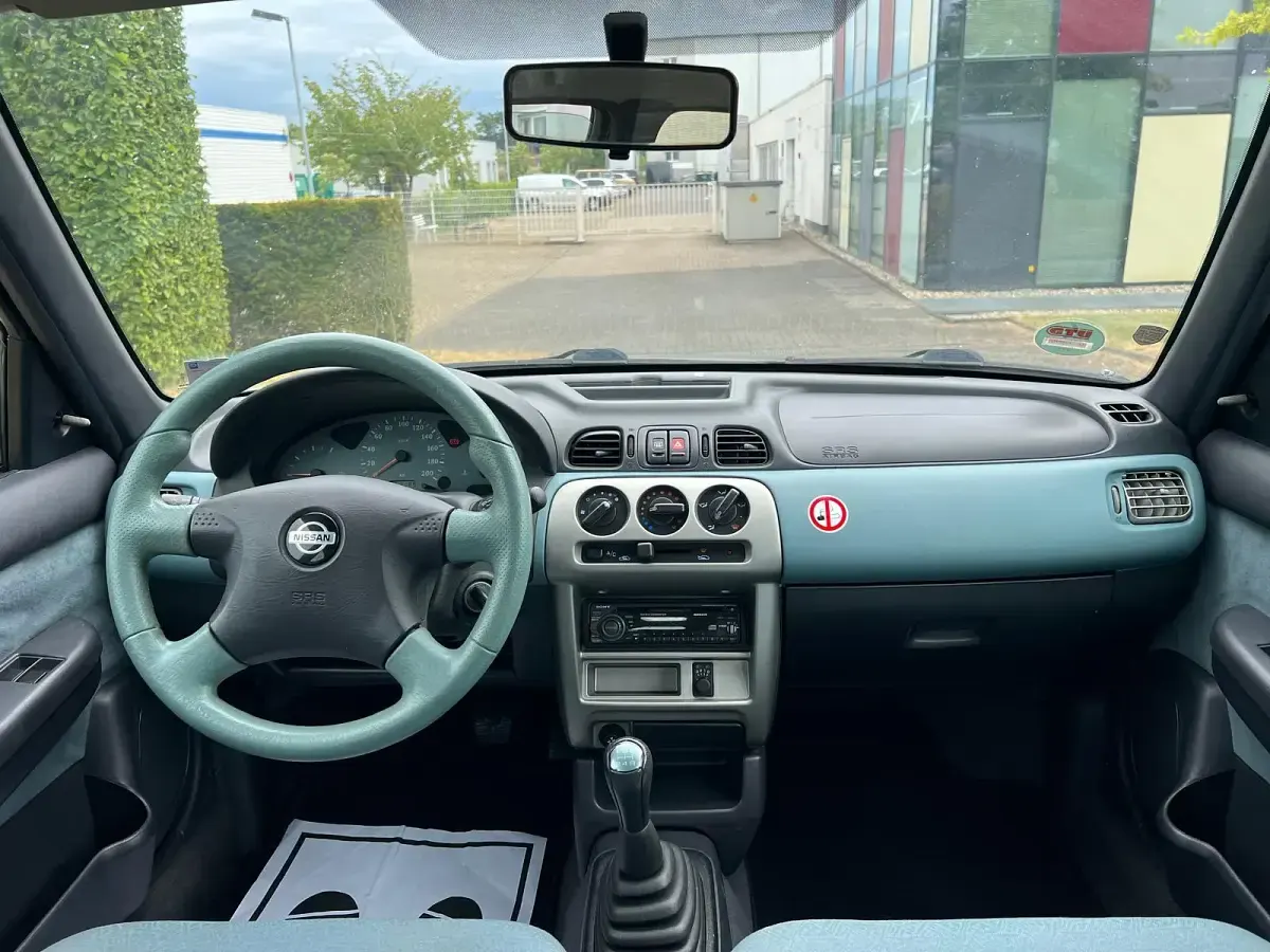 Gebraucht Nissan Micra 60 PS (44 kW) 2002 Blau Kleinwagen
