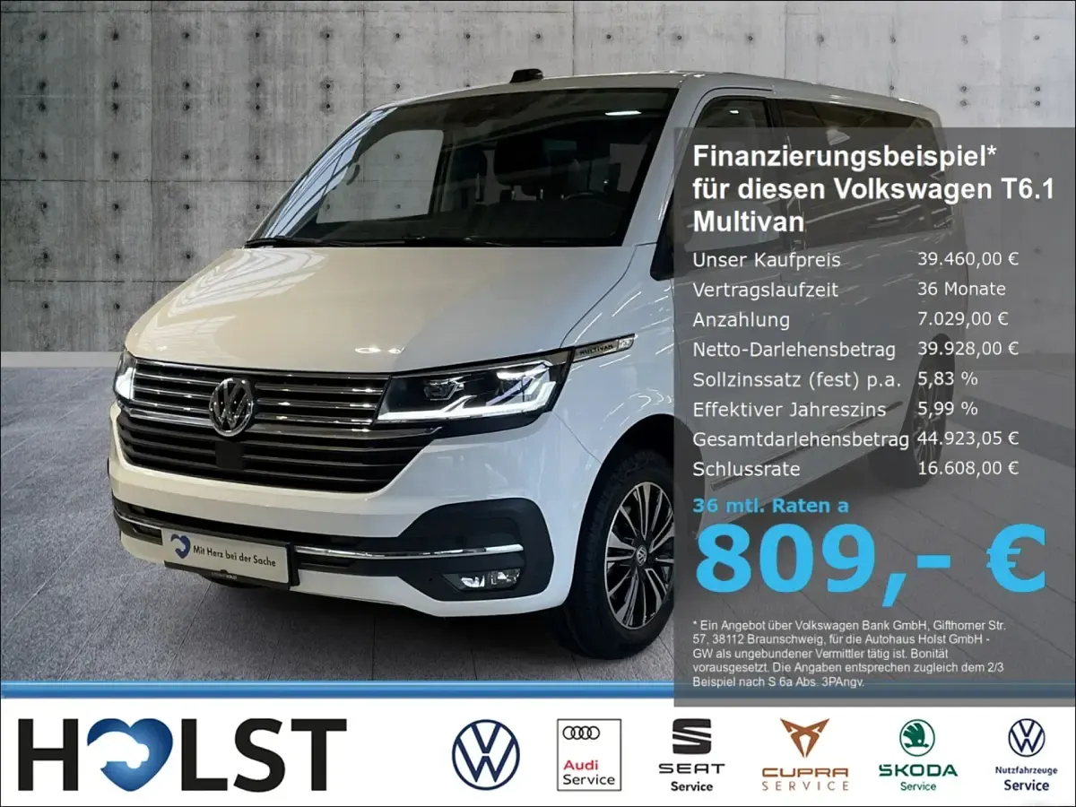 Gebraucht VW Multivan Generation Six 150 PS (110 kW) 2022 Van / Kleinbus
