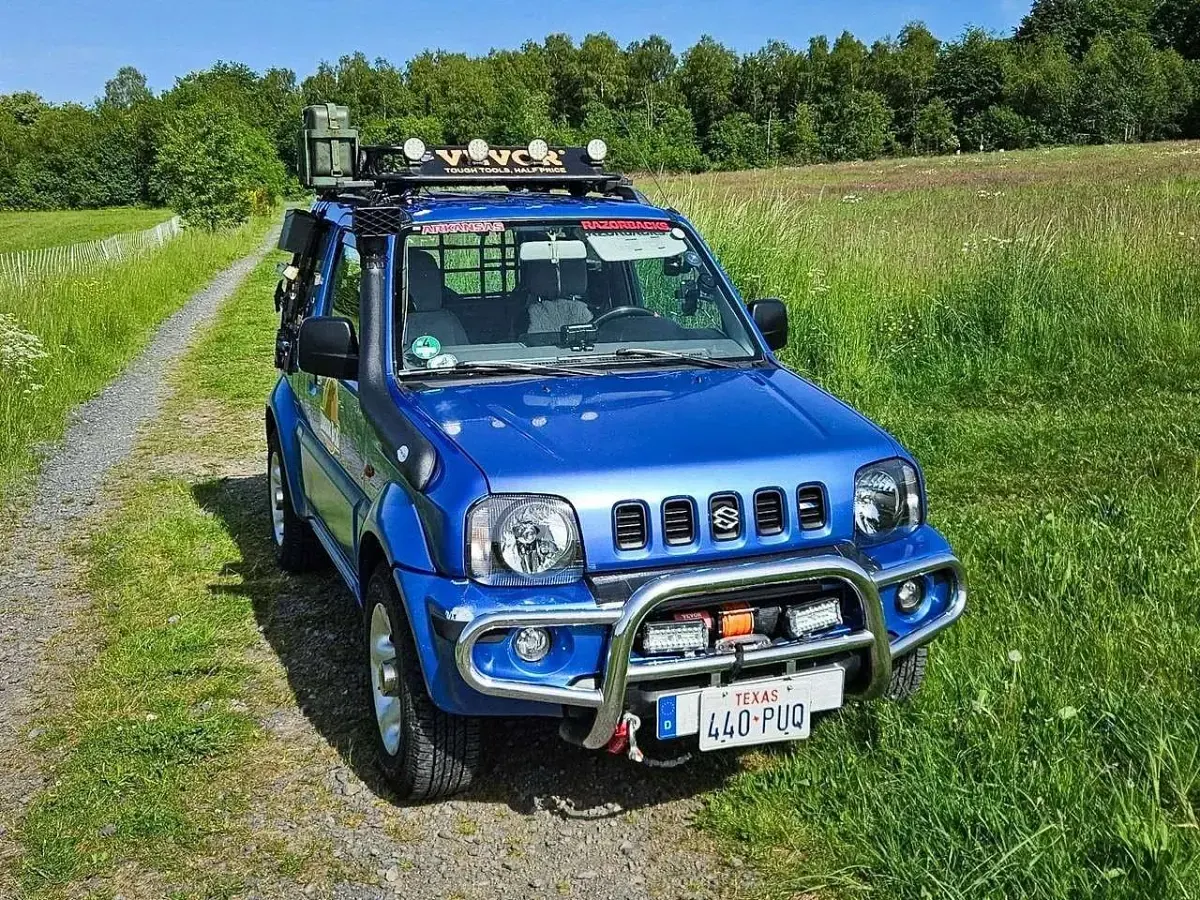 Gebraucht Suzuki Jimny Ranger 82 PS (60 kW) 2001 Blau SUV