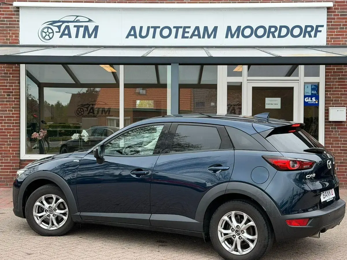 Gebraucht Mazda CX-3 Exclusive-Line 116 PS (85 kW) 2019 Blau SUV