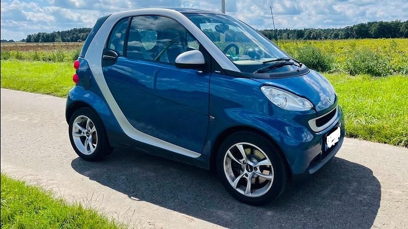 Blau Gebraucht 2008 Smart ForTwo Coupé Kleinwagen | 4.800 € (Fairer Preis) - Bild 1/4