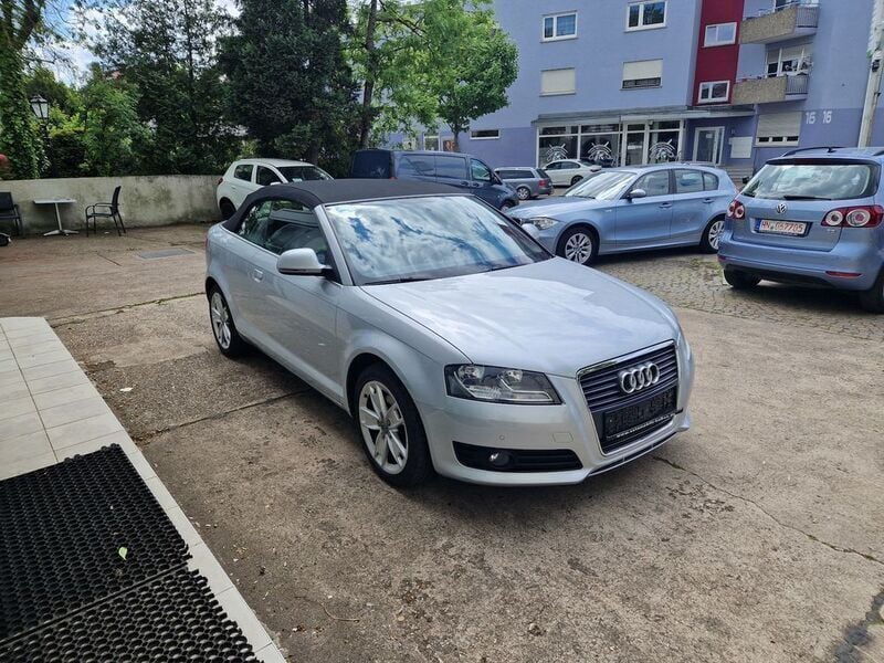 Grau Gebraucht 2010 Audi A3 Cabriolet Ambition Cabrio | 8.950 € (Fairer Preis) - Bild 1/4