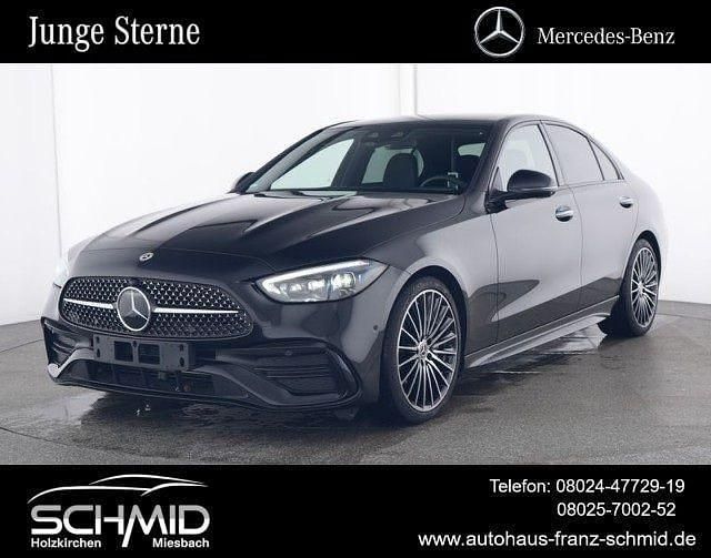 Schwarz Gebraucht 2024 Mercedes C180 AMG Line Premium Limousine | 46.450 € (Fairer Preis) - Bild 1/4