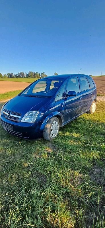Blau Gebraucht 2005 Opel Meriva Van / Kleinbus | 350 € (Superpreis) - Bild 1/4