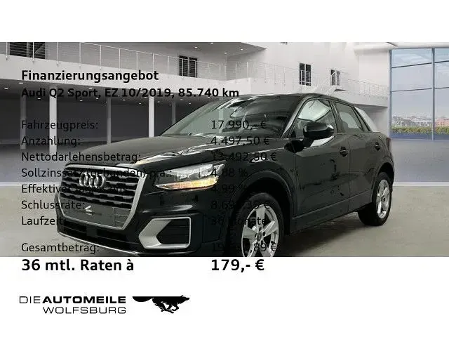 Gebraucht Audi Q2 Sport 150 PS (110 kW) 2019 Brillantschwarz SUV