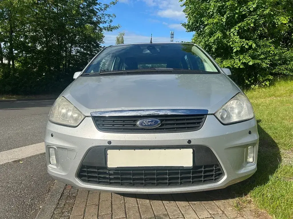 Gebraucht Ford C-MAX Style 101 PS (74 kW) 2008 Silber Van / Kleinbus