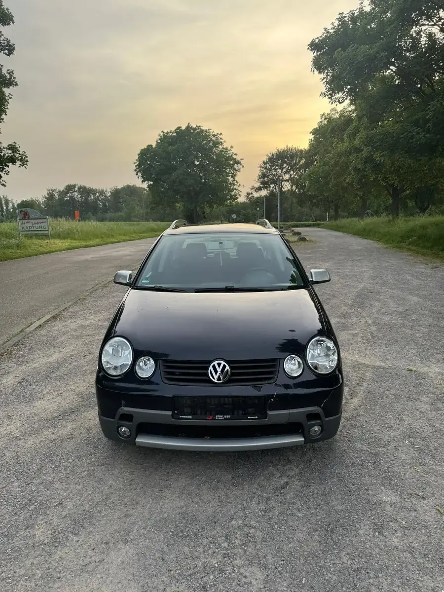 Gebraucht VW Polo Cross 75 PS (55 kW) 2004 Schwarz Kleinwagen