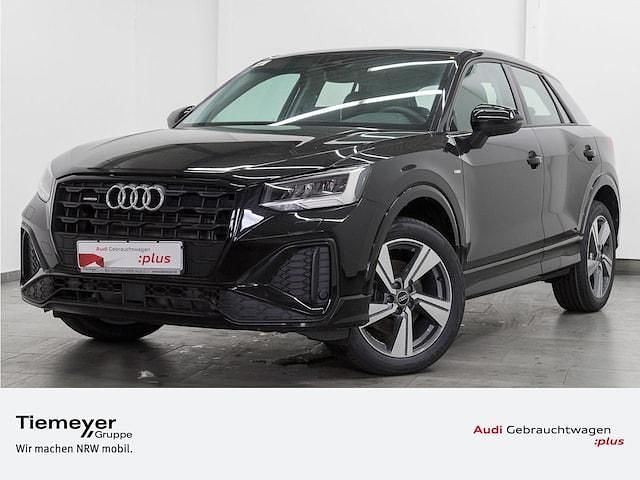 Mythosschwarz metallic Gebraucht 2024 Audi Q2 S-Line SUV | 38.070 € (Etwas zu teuer) - Bild 1/4