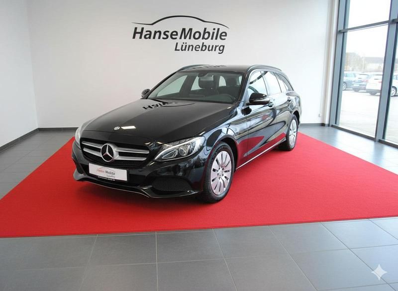 Schwarz Gebraucht 2015 Mercedes C220 Kombi | 12.900 € (Fairer Preis) - Bild 1/4