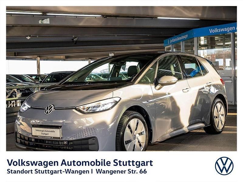 Mondsteingrau schwarz Gebraucht 2022 VW ID.3 Pro Kleinwagen | 18.930 € (Guter Preis) - Bild 1/4
