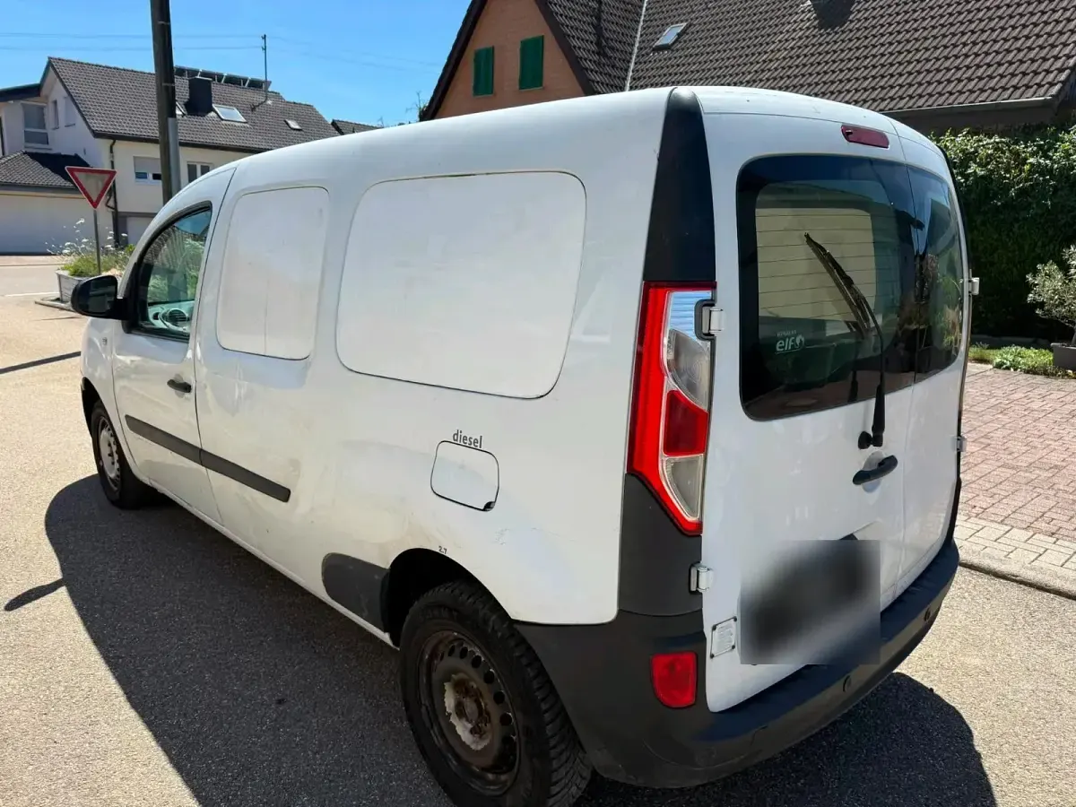 Gebraucht Renault Kangoo 90 PS (66 kW) 2016 Weiß Van / Kleinbus