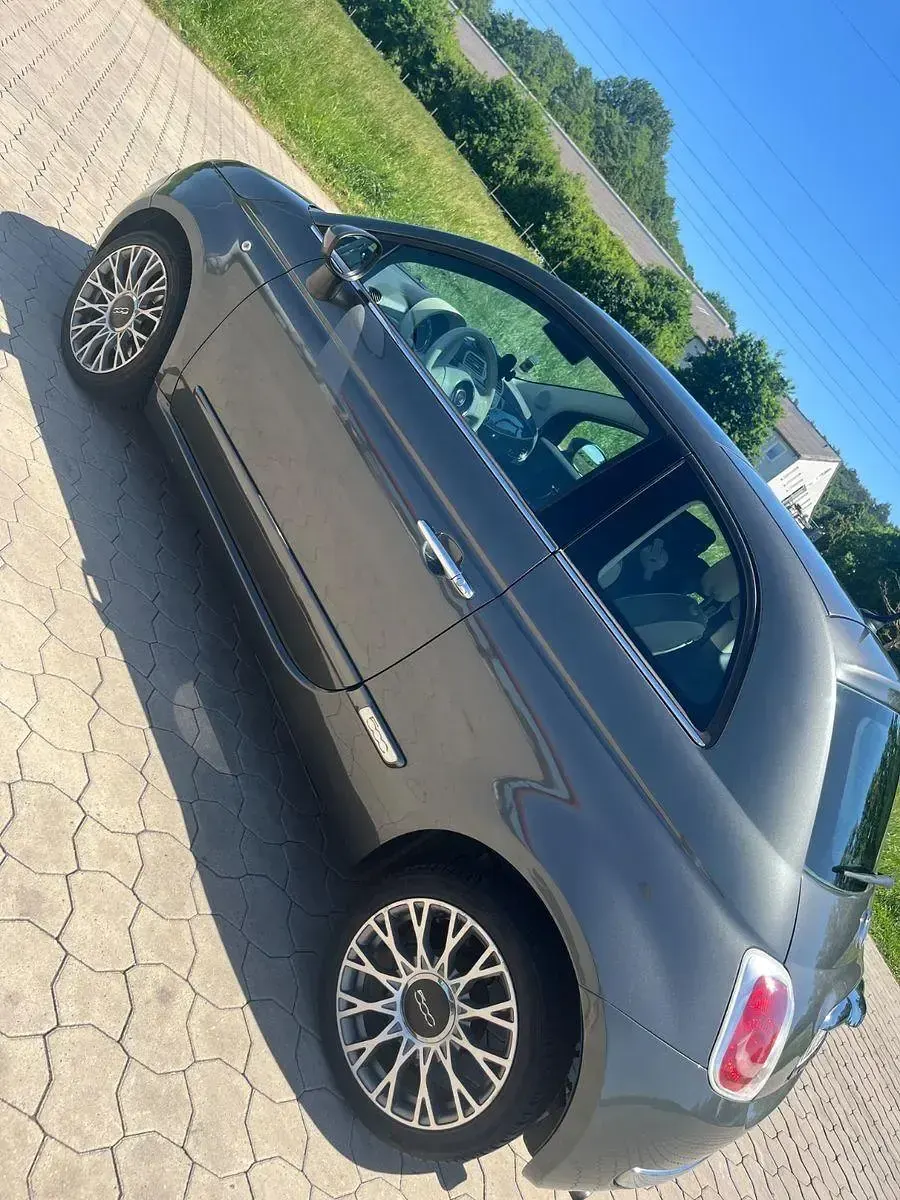 Gebraucht Fiat 500 Lounge 86 PS (63 kW) 2013 Grau Kleinwagen