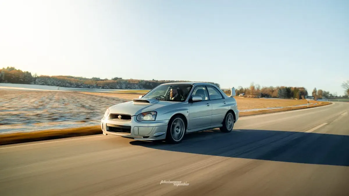 Second-hand Subaru Impreza 300 CP (220 kW) 2003 Argintiu Berlinǎ