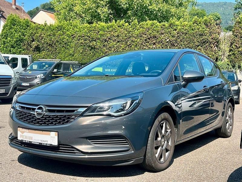 Gebraucht Opel Astra Edition 125 PS (91 kW) 2016 Platin anthrazit Kleinwagen