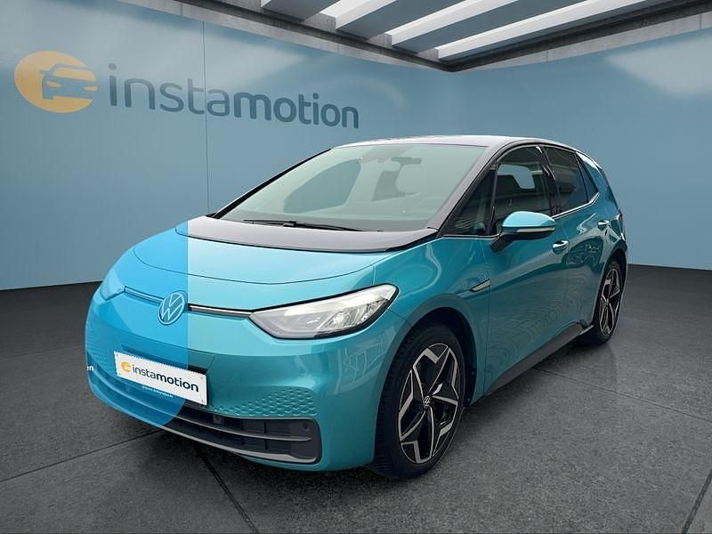 Gebraucht VW ID.3 Pure 110 kW (150 PS) 2021 Schwarz Kleinwagen