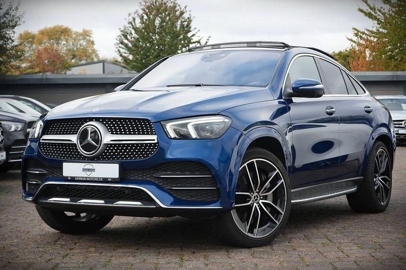 Brillantblau Gebraucht 2019 Mercedes GLE400 AMG line Coupé | 64.999 € (Guter Preis) - Bild 1/4