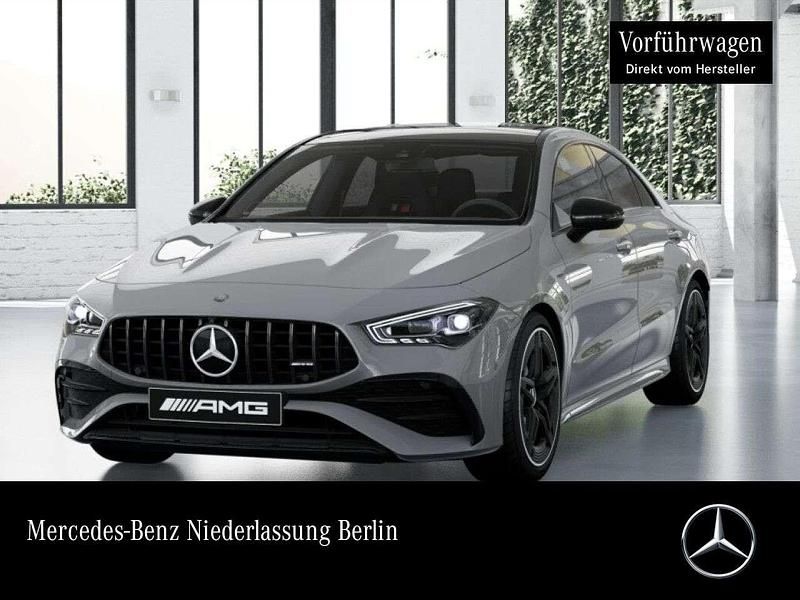 Grau Gebraucht 2025 Mercedes CLA35 AMG AMG Limousine | 62.300 € - Bild 1/4
