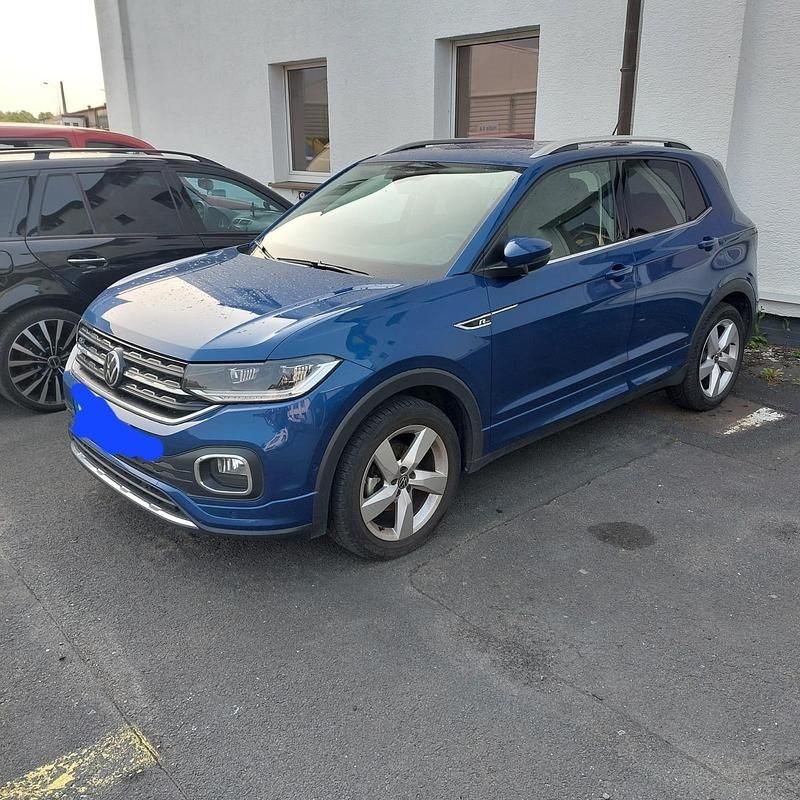 Blau Gebraucht 2021 VW T-Cross R-line SUV | 18.000 € (Superpreis) - Bild 1/4
