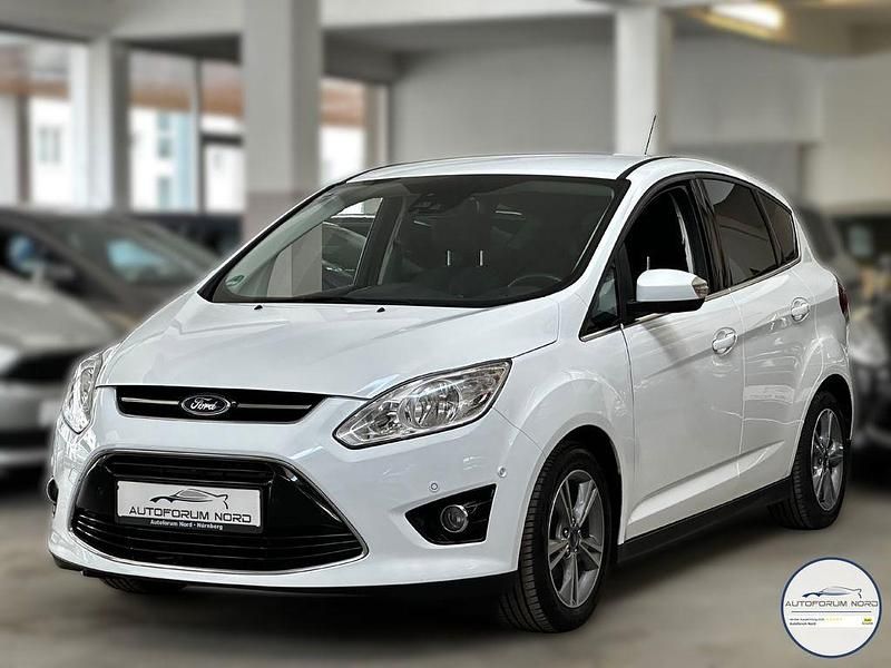 Gebraucht Ford C-MAX Titanium 125 PS (91 kW) 2013 Weiß Van / Kleinbus