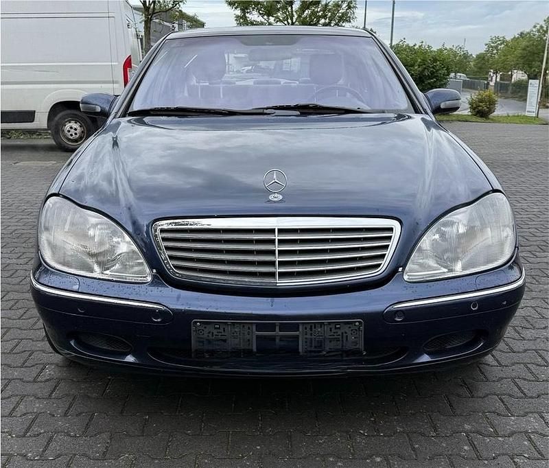 Blau Gebraucht 1999 Mercedes S500 Limousine | 7.000 € (Fairer Preis) - Bild 1/4