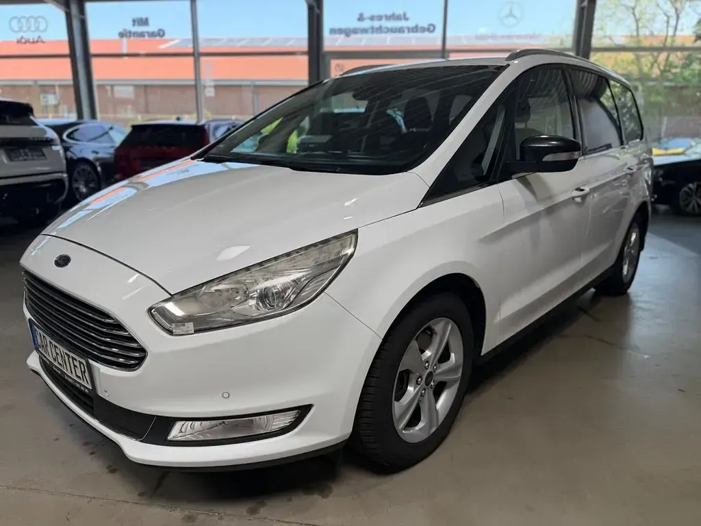 Gebraucht Ford Galaxy Titanium 150 PS (110 kW) 2019 Weiß Van / Kleinbus
