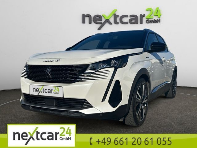 White metallic Gebraucht 2021 Peugeot 3008 GT Van / Kleinbus | 26.990 € (Fairer Preis) - Bild 1/4