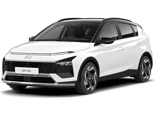 Weiß (atlas white / sol) Neu 2025 Hyundai Bayon Comfort SUV | 19.393 € (Superpreis) - Bild 1/4